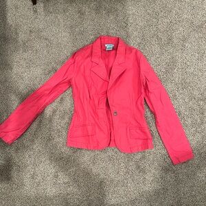 Eivissa 100% Cotton Women's Pink Blazer